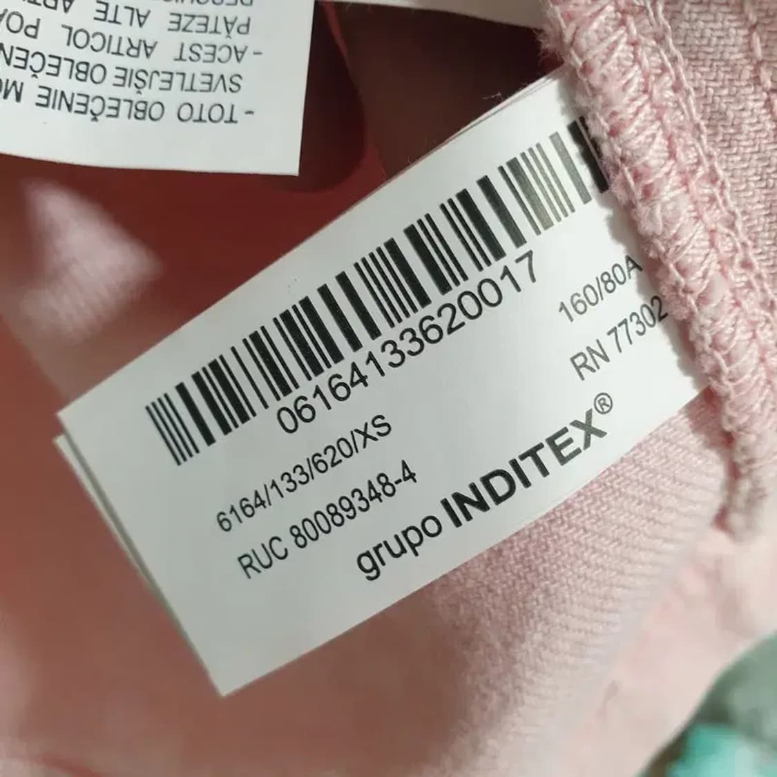 자라 데님 크롭 반팔 셔츠 XS_S1127 상품이미지7