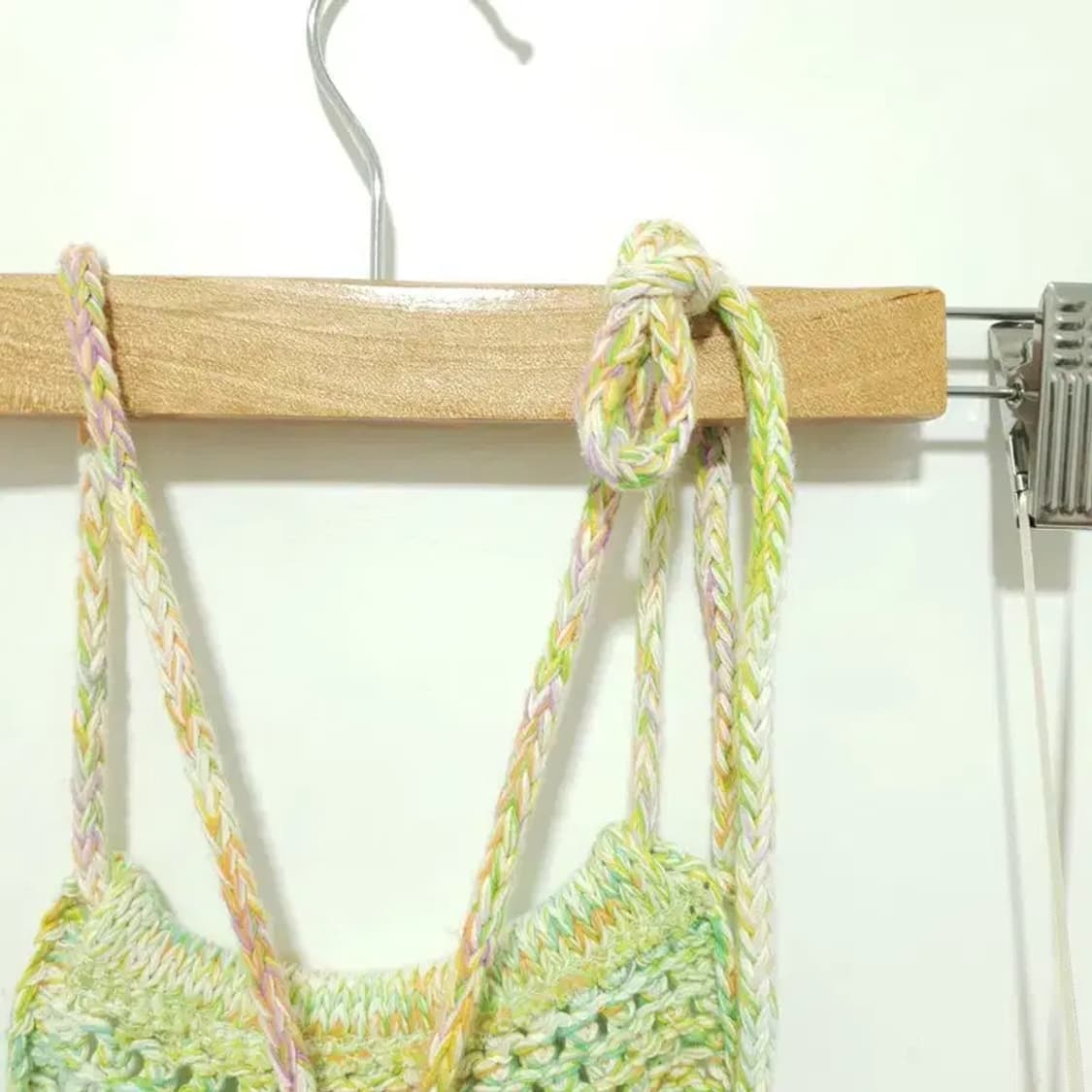 자라 뜨개 홀터넥 크롭 니트 L_S1125 상품이미지4