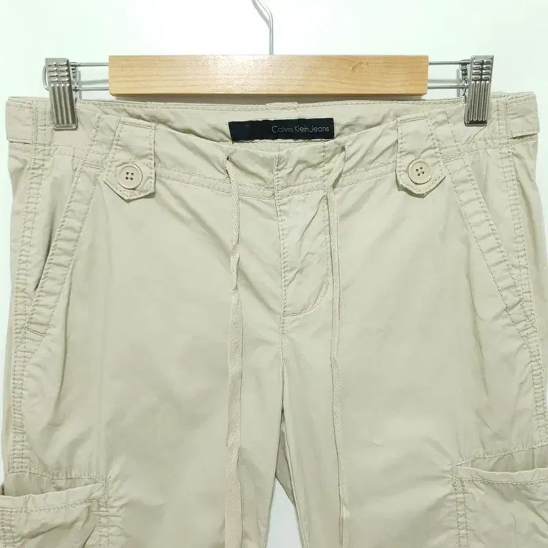 캘빈 클라인 여성 세미 부츠컷 카고 팬츠 27_S1133 상품이미지2