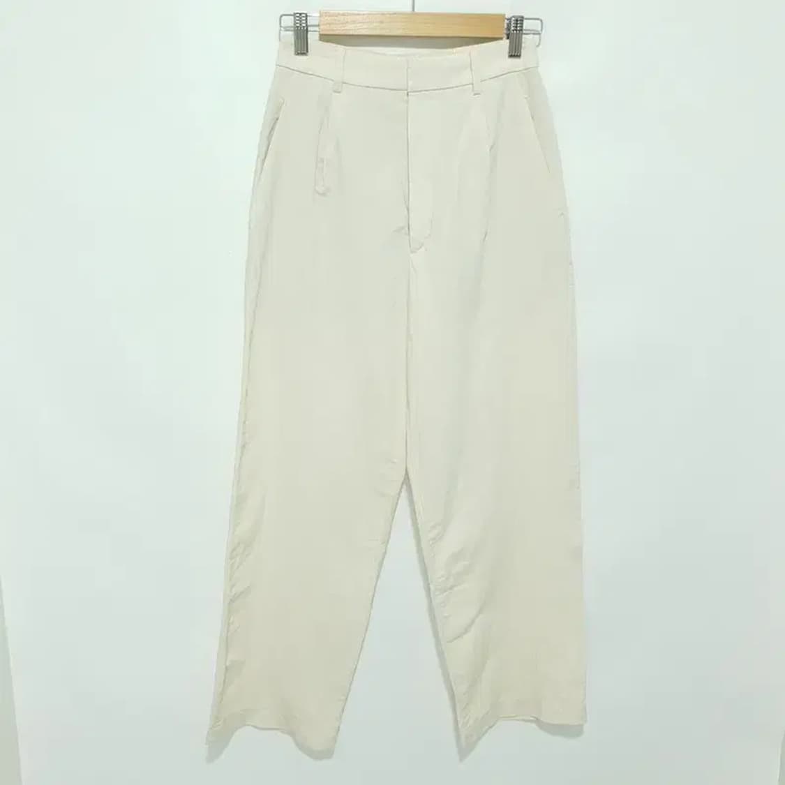 유니클로 여성 린넨 블렌드 턱 와이드 팬츠 S_S1136 상품이미지1