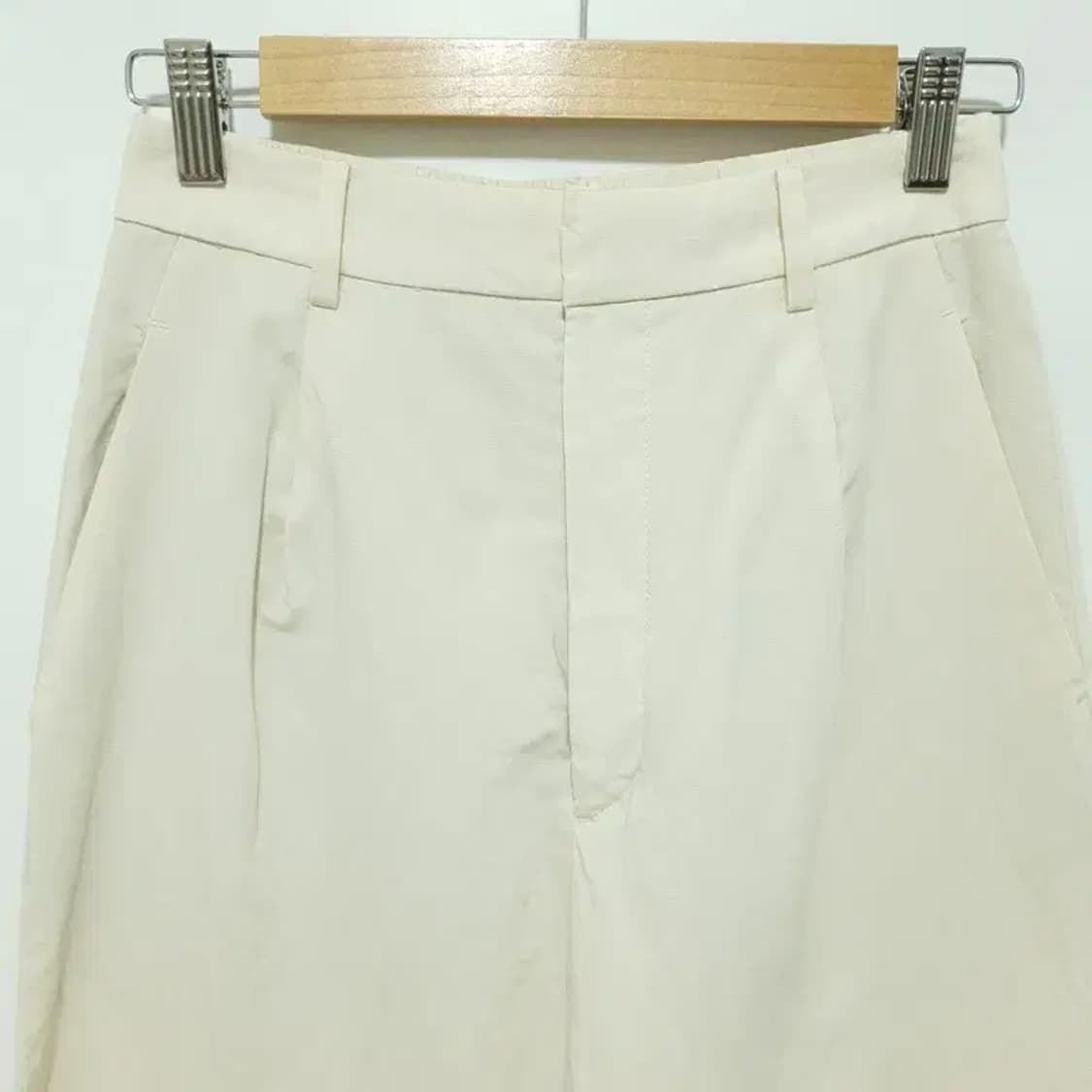 유니클로 여성 린넨 블렌드 턱 와이드 팬츠 S_S1136 상품이미지2