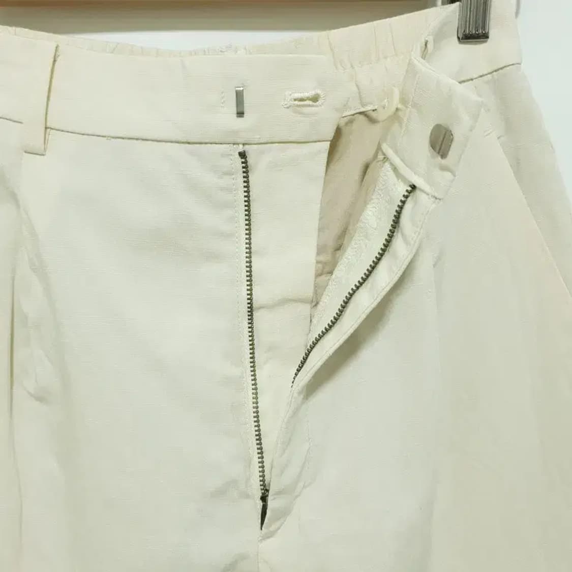 유니클로 여성 린넨 블렌드 턱 와이드 팬츠 S_S1136 상품이미지5