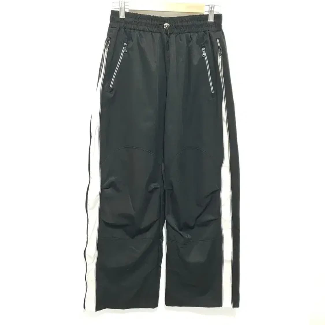 여성 사이드 지퍼 트레이닝 와이드 팬츠 L_M1151 상품이미지2