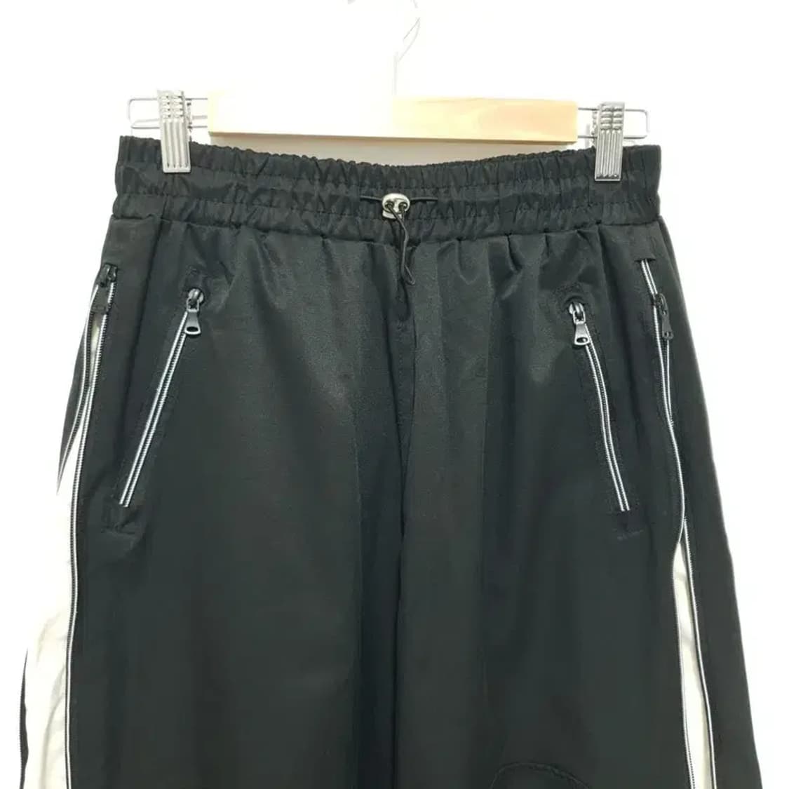 여성 사이드 지퍼 트레이닝 와이드 팬츠 L_M1151 상품이미지3