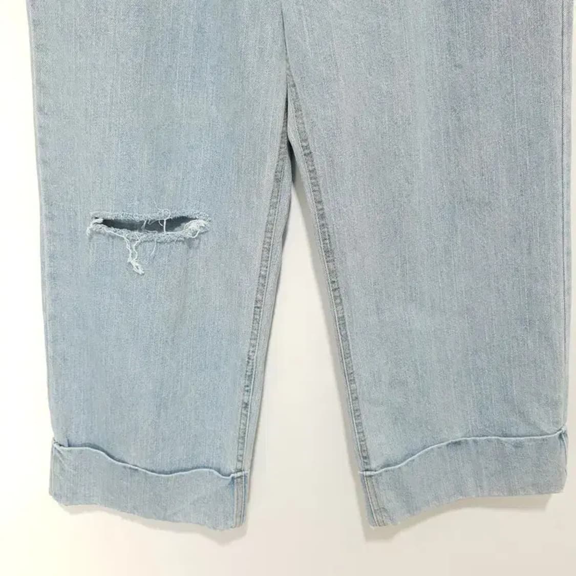 리리앤코 와이드 데님 팬츠 XL_M1156 상품이미지3