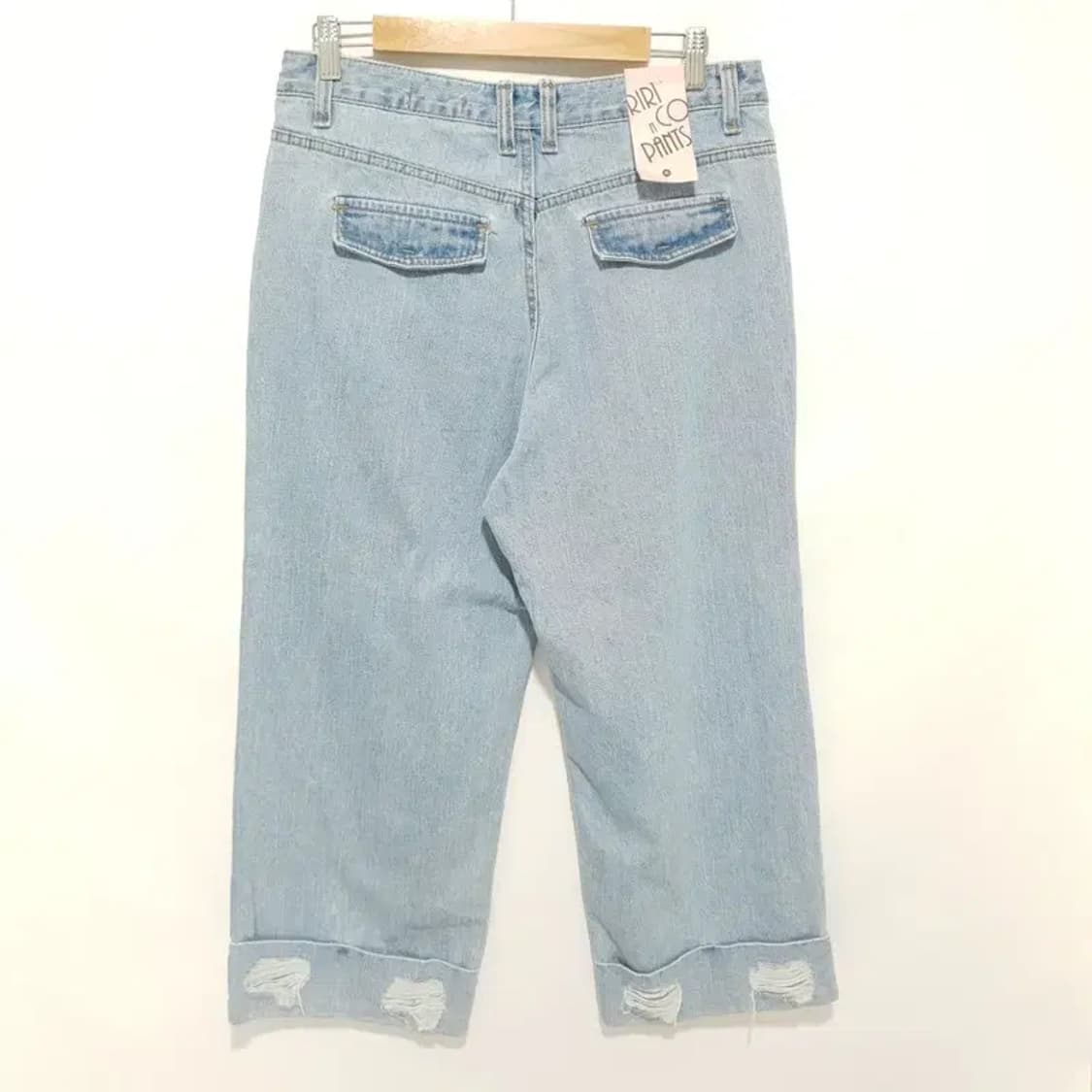 리리앤코 와이드 데님 팬츠 XL_M1156 상품이미지4