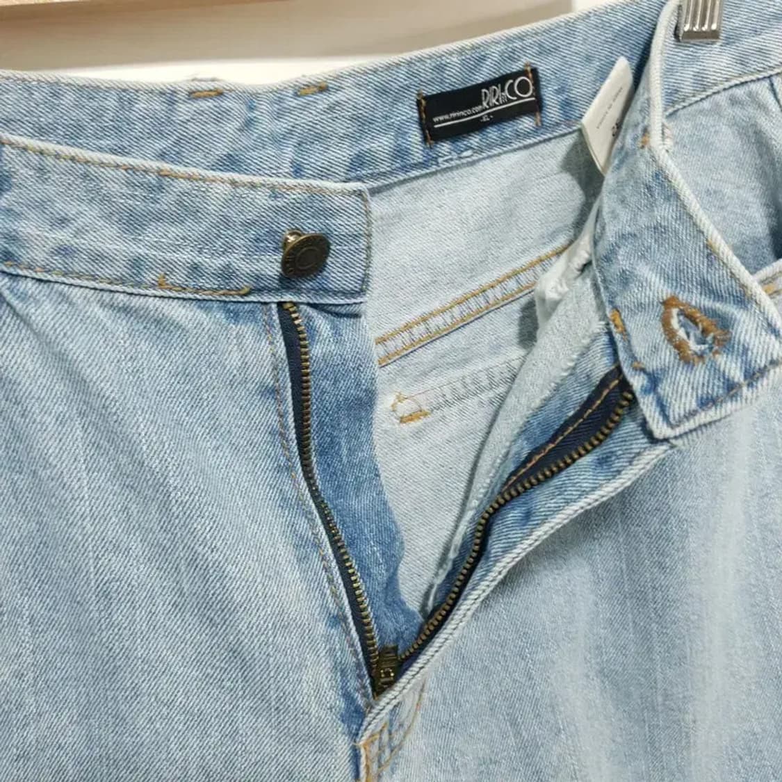 리리앤코 와이드 데님 팬츠 XL_M1156 상품이미지6