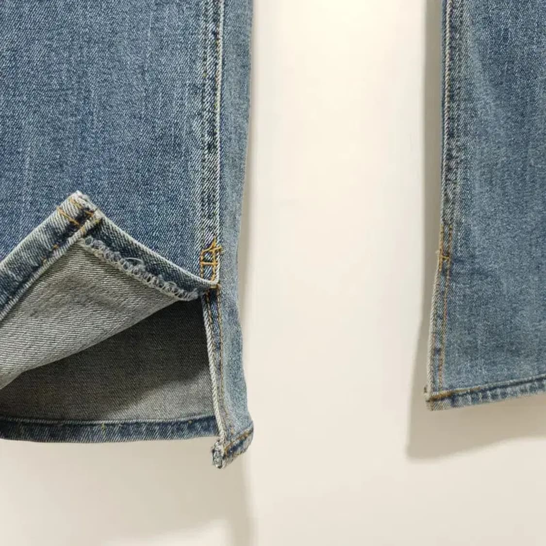 느낌표 하이라이즈 부츠컷 데님 팬츠 M_M1157 상품이미지4