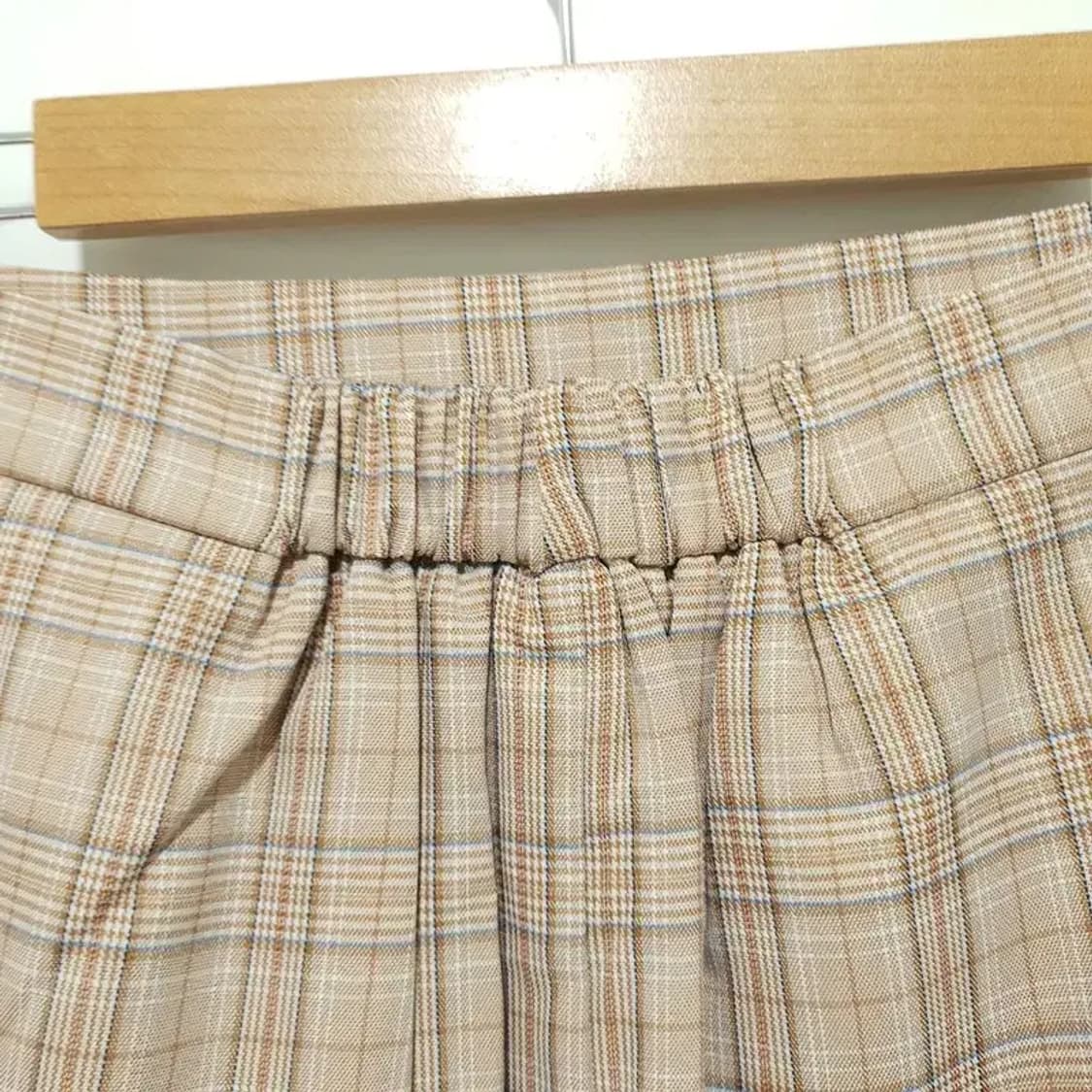 리리앤코 체크 언발 프릴 스커트 2_S1145 상품이미지5