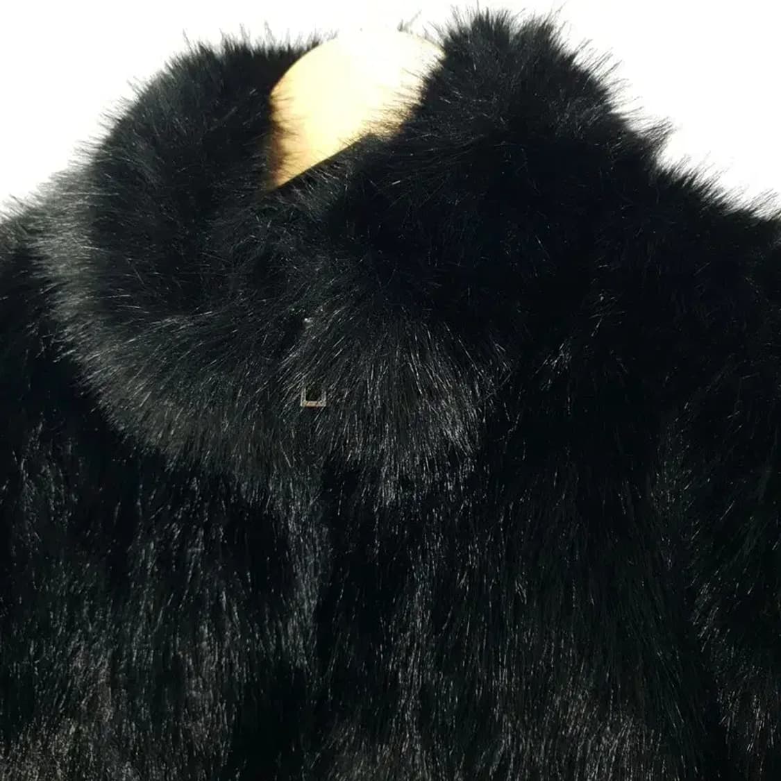 KONHANFAN 여성 크롭 퍼 자켓 F_W0281 상품이미지2