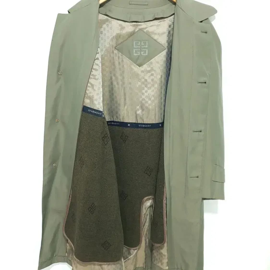 지방시 울 실크 혼방 트렌치 코트 100_M1160 상품이미지7