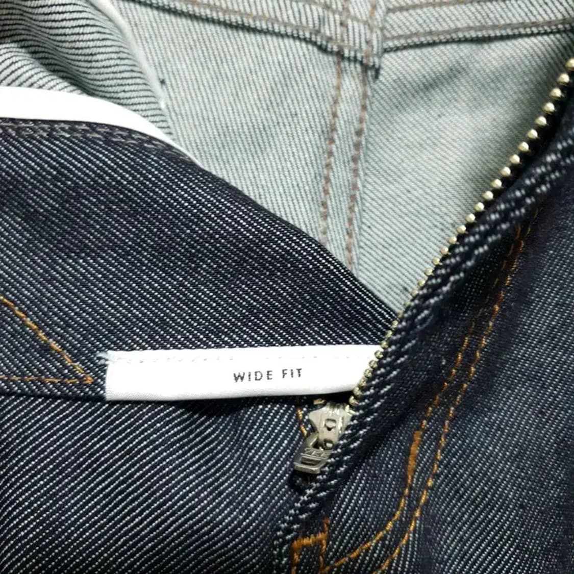 LAB101 생지 와이드 데님 팬츠 28_M1174 상품이미지6