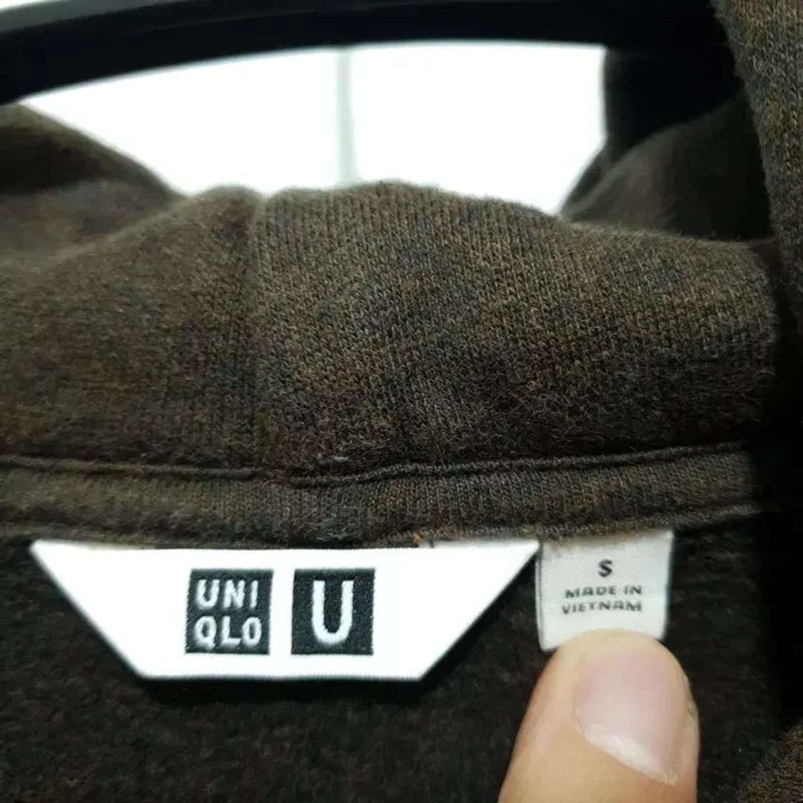 유니클로 U 기모 후드티 S_W0286 상품이미지6
