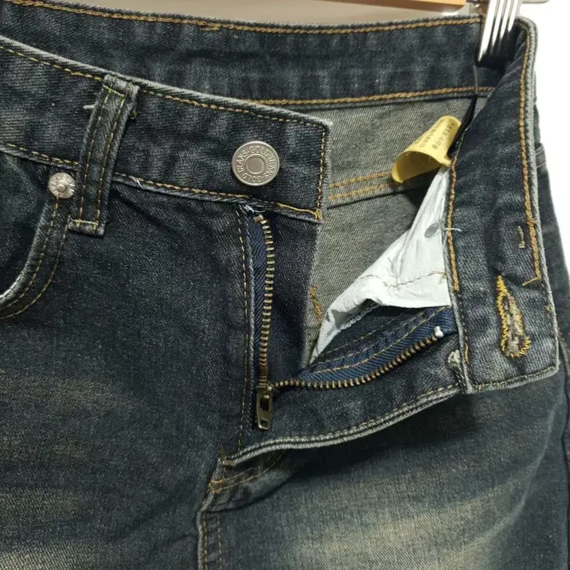 워싱 데님 스커트 S_S1158 상품이미지3