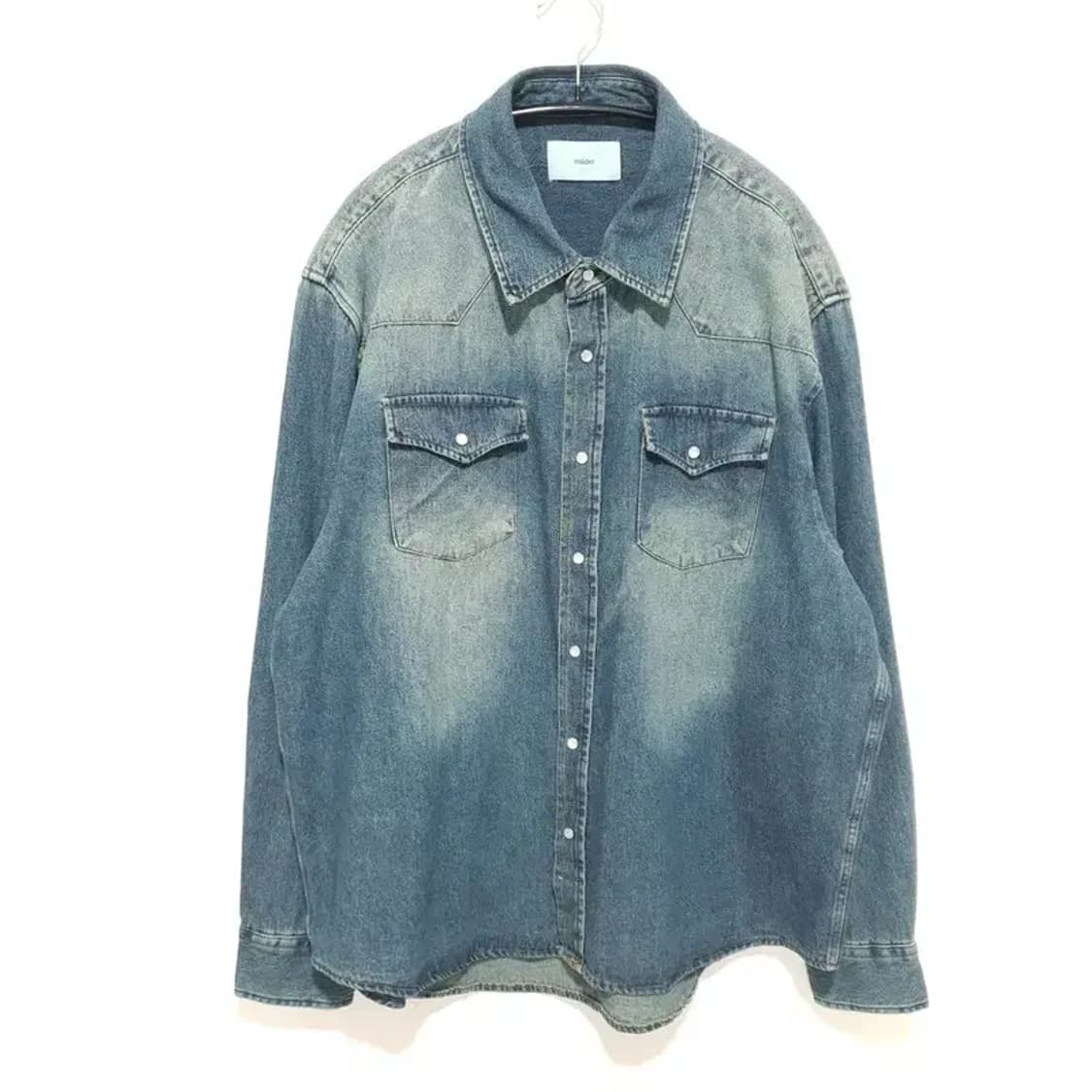 Milder 데님 웨스턴 셔츠 F_M1176 상품이미지1