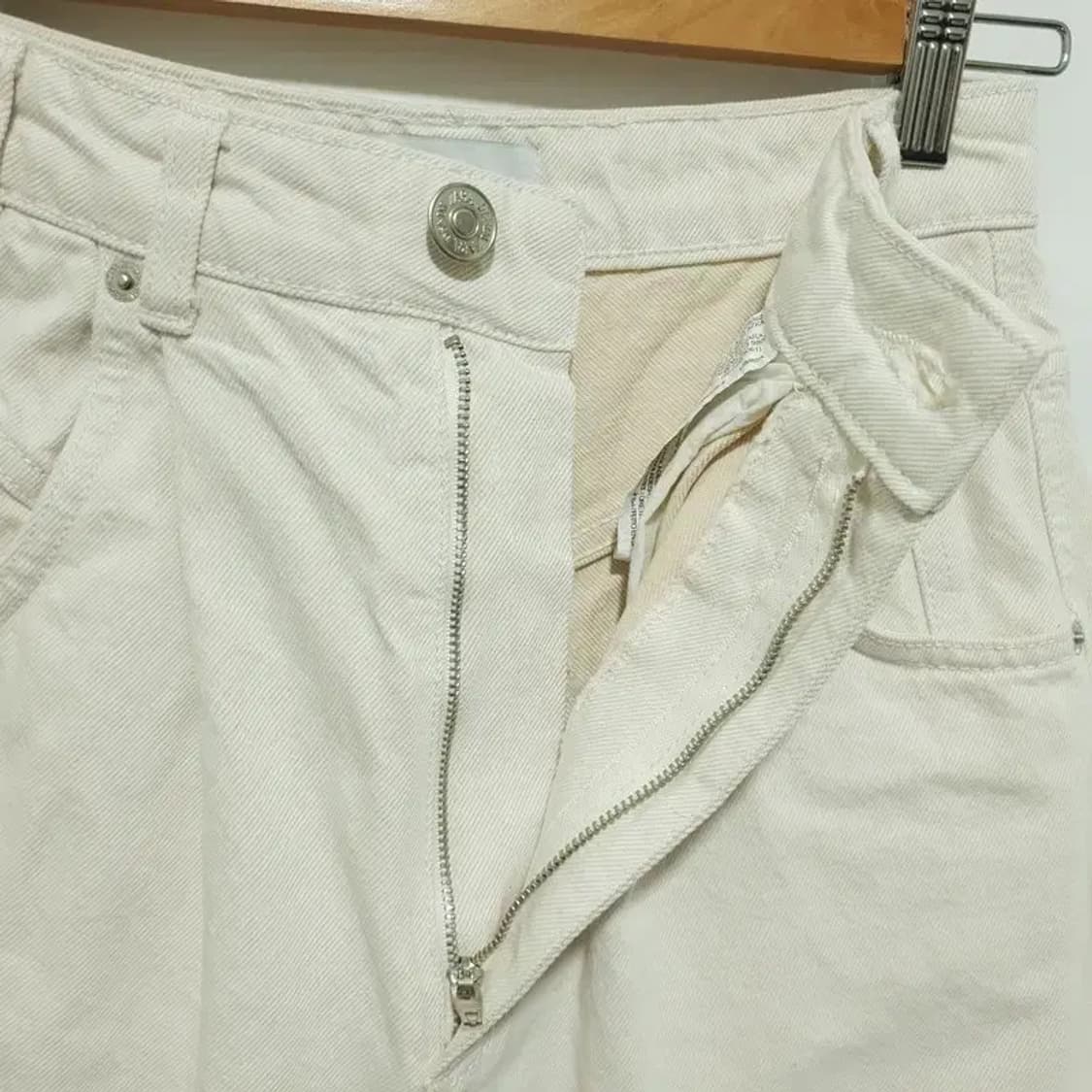 자라 코튼 팬츠 EUR 34_M1191 상품이미지5