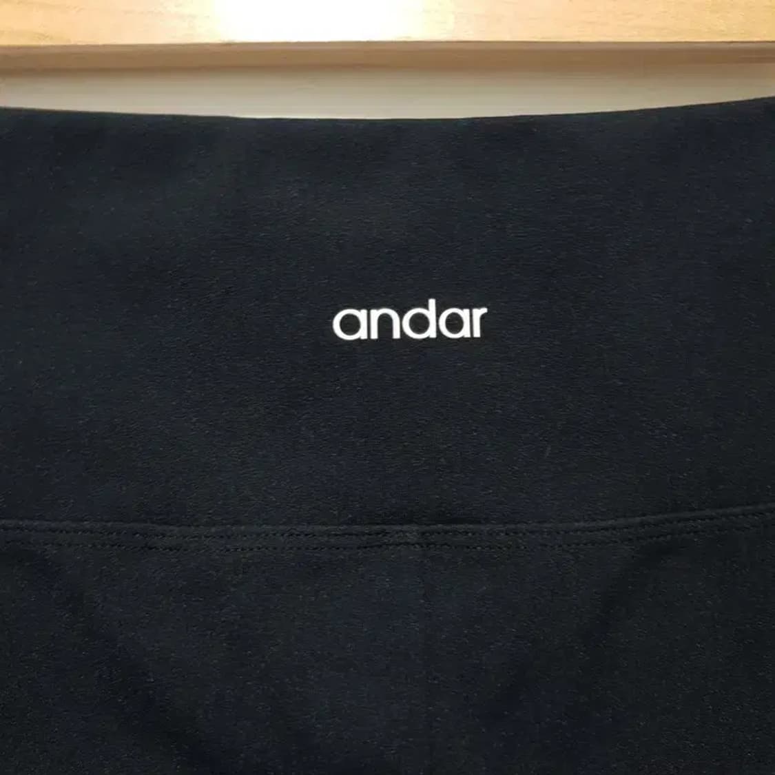 안다르 에어쿨링 세미 와이드 레깅스 XL_M1194 상품이미지5