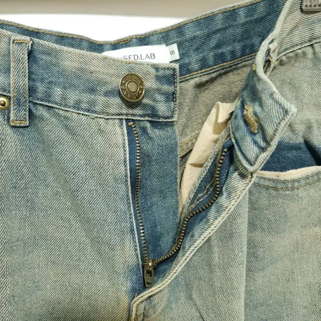 언유즈드랩 멀티 카고 데님 팬츠 S_M1195 상품이미지7