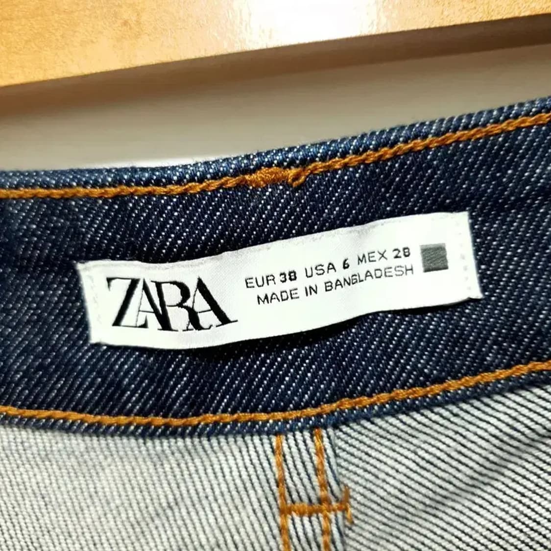 자라 포켓 데님 숏 팬츠 EUR 38_S1180 상품이미지6