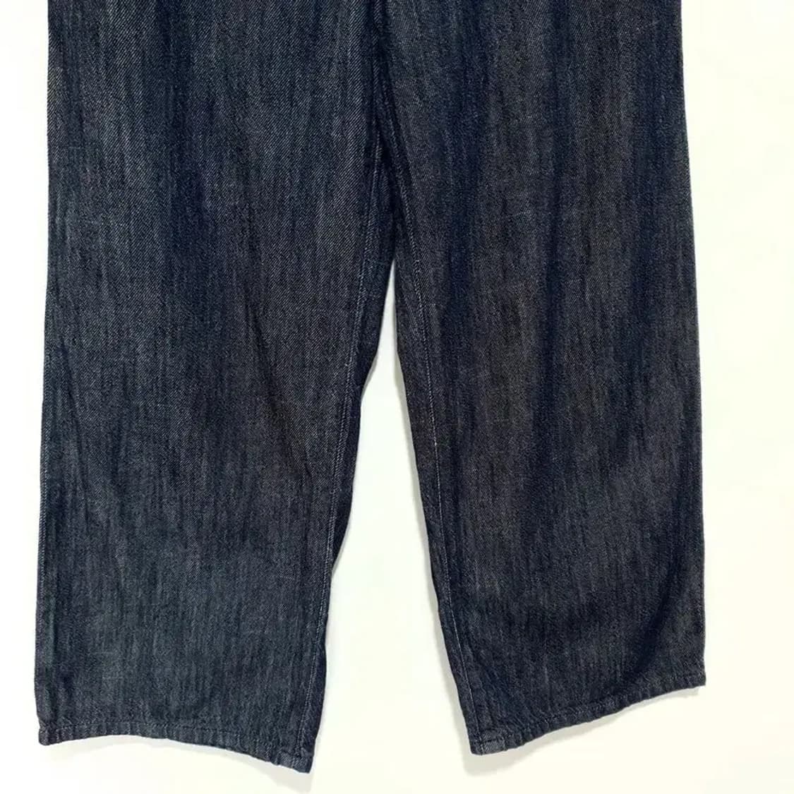 스튜디오 톰보이 뒷밴딩 와이드 데님 팬츠 F_S1182 상품이미지3