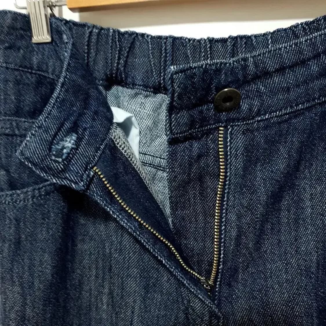 스튜디오 톰보이 뒷밴딩 와이드 데님 팬츠 F_S1182 상품이미지5