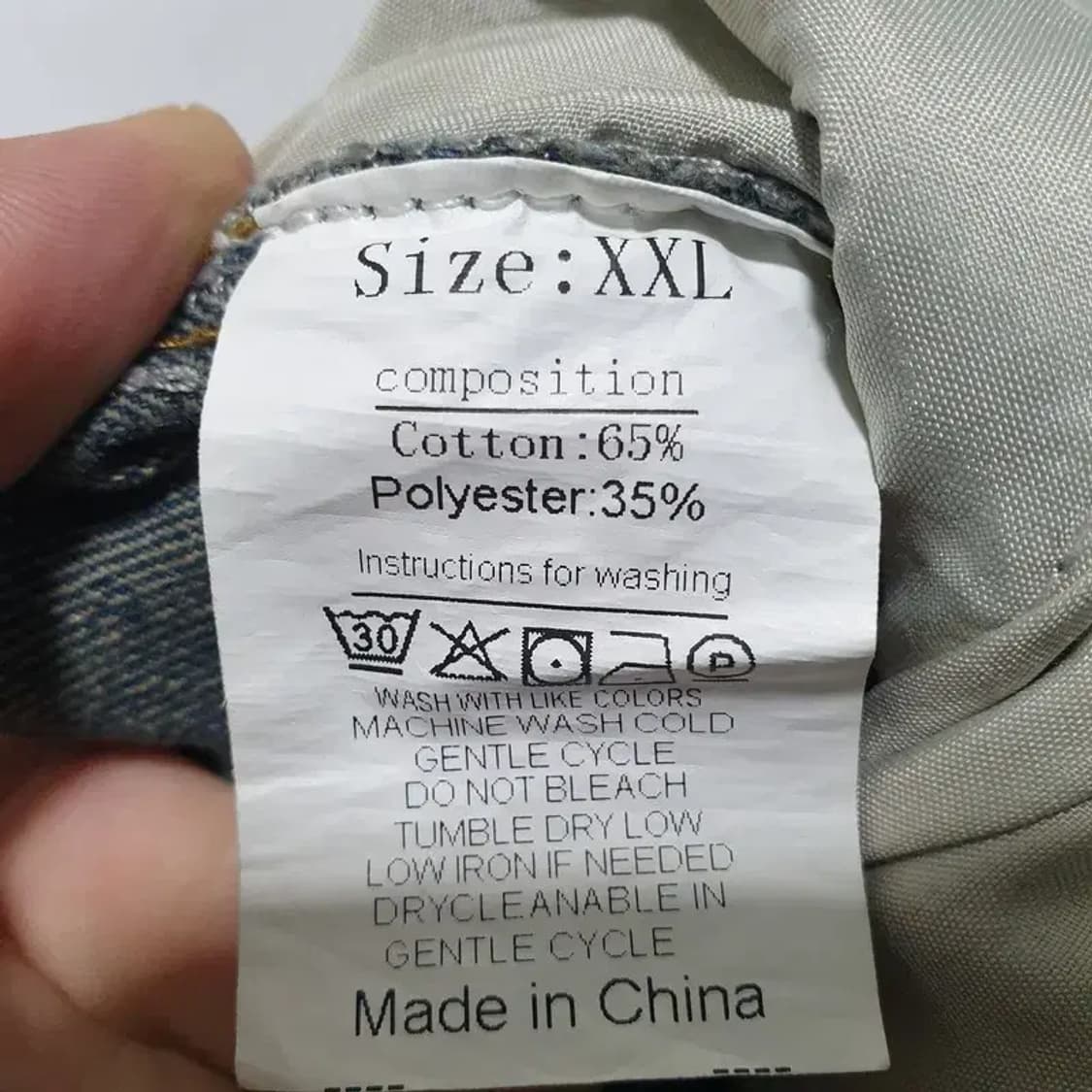 남성 카펜터 데님 팬츠 XXL_M1196 상품이미지7