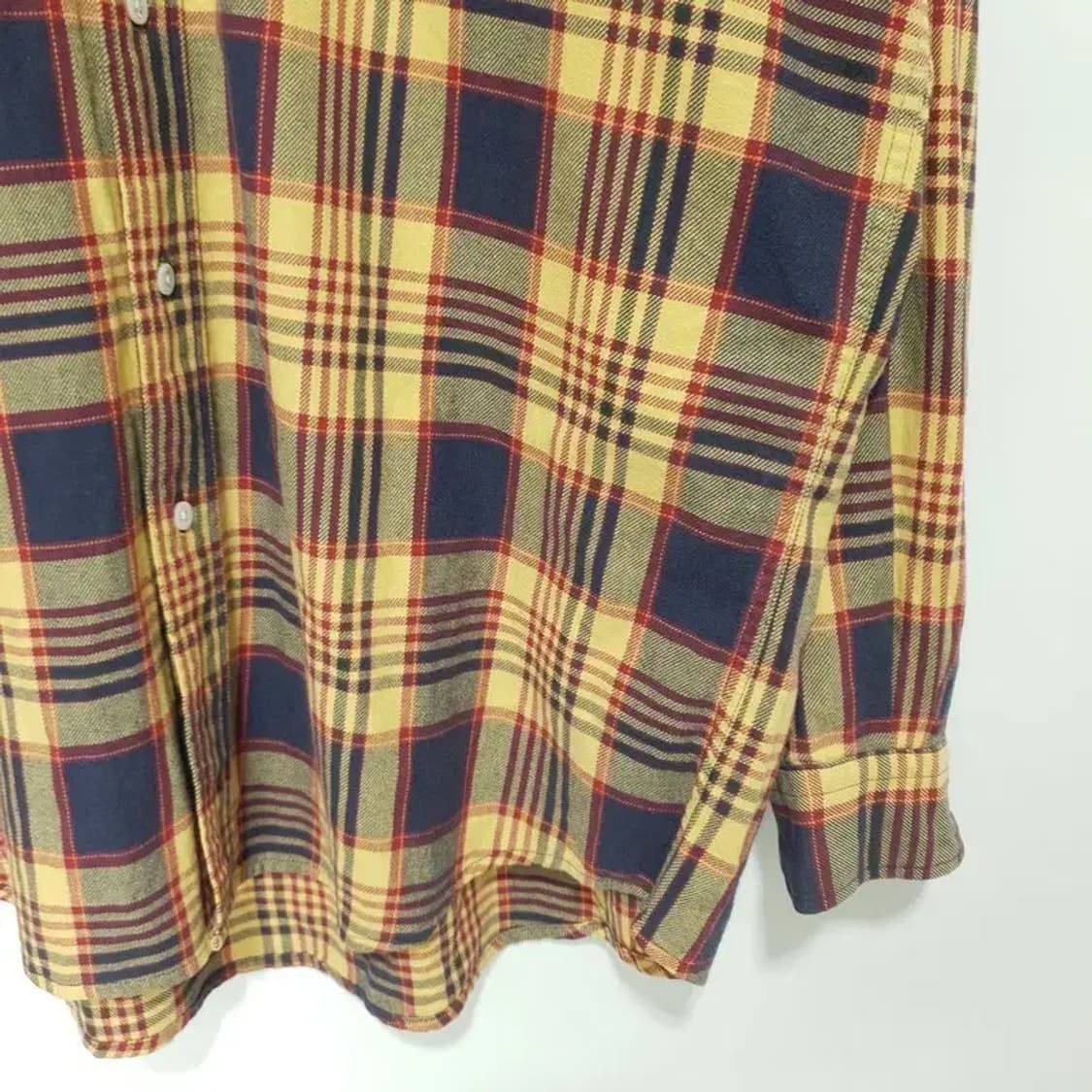 빈폴 오버핏 체크 셔츠 100_M1226 상품이미지4