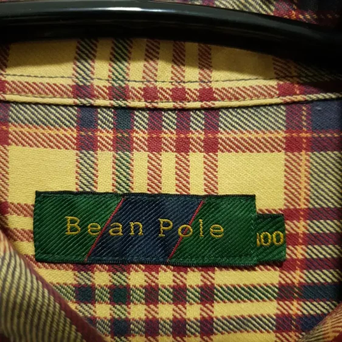 빈폴 오버핏 체크 셔츠 100_M1226 상품이미지6