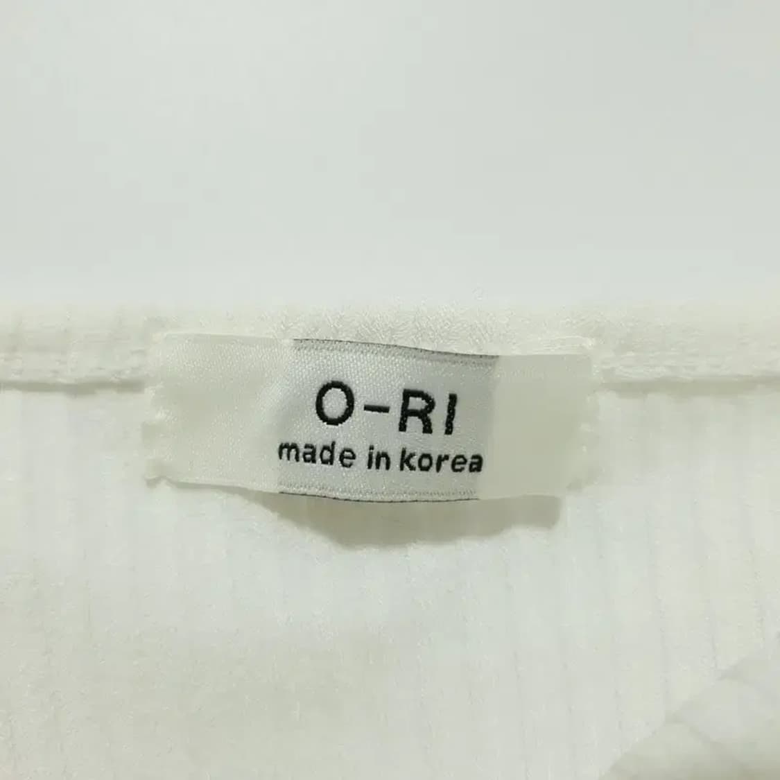 레이스 리본 크롭 오프숄더 티 F_M1238 상품이미지5