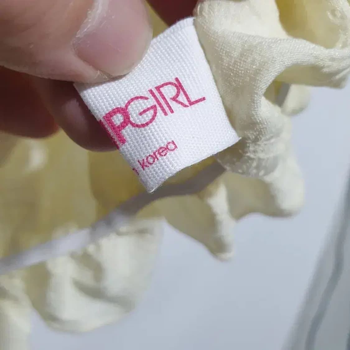 오프숄더 크롭 블라우스 F_S1208 상품이미지6