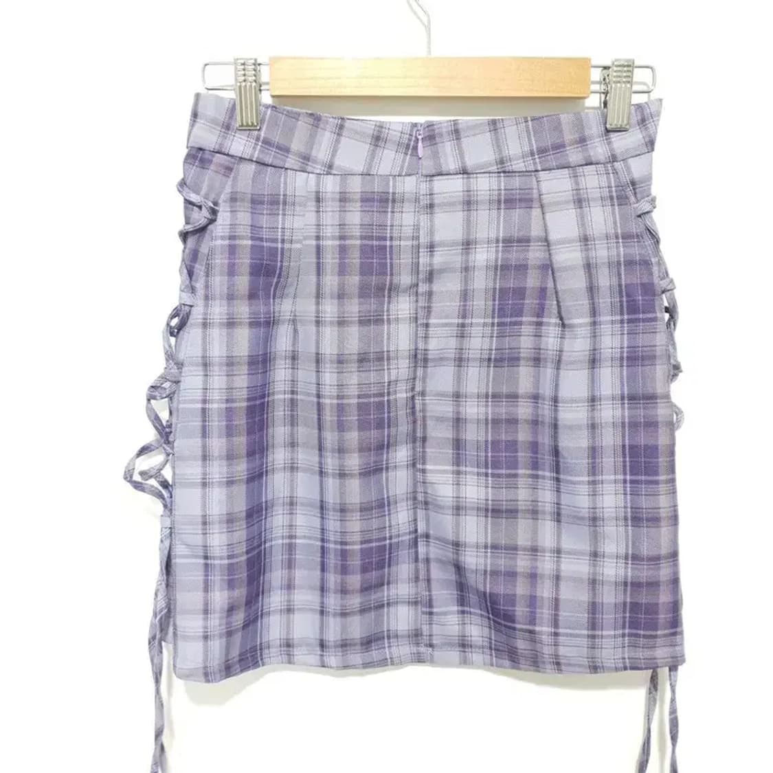 Menlo 체크 코르셋 스커트 L_S1220 상품이미지3