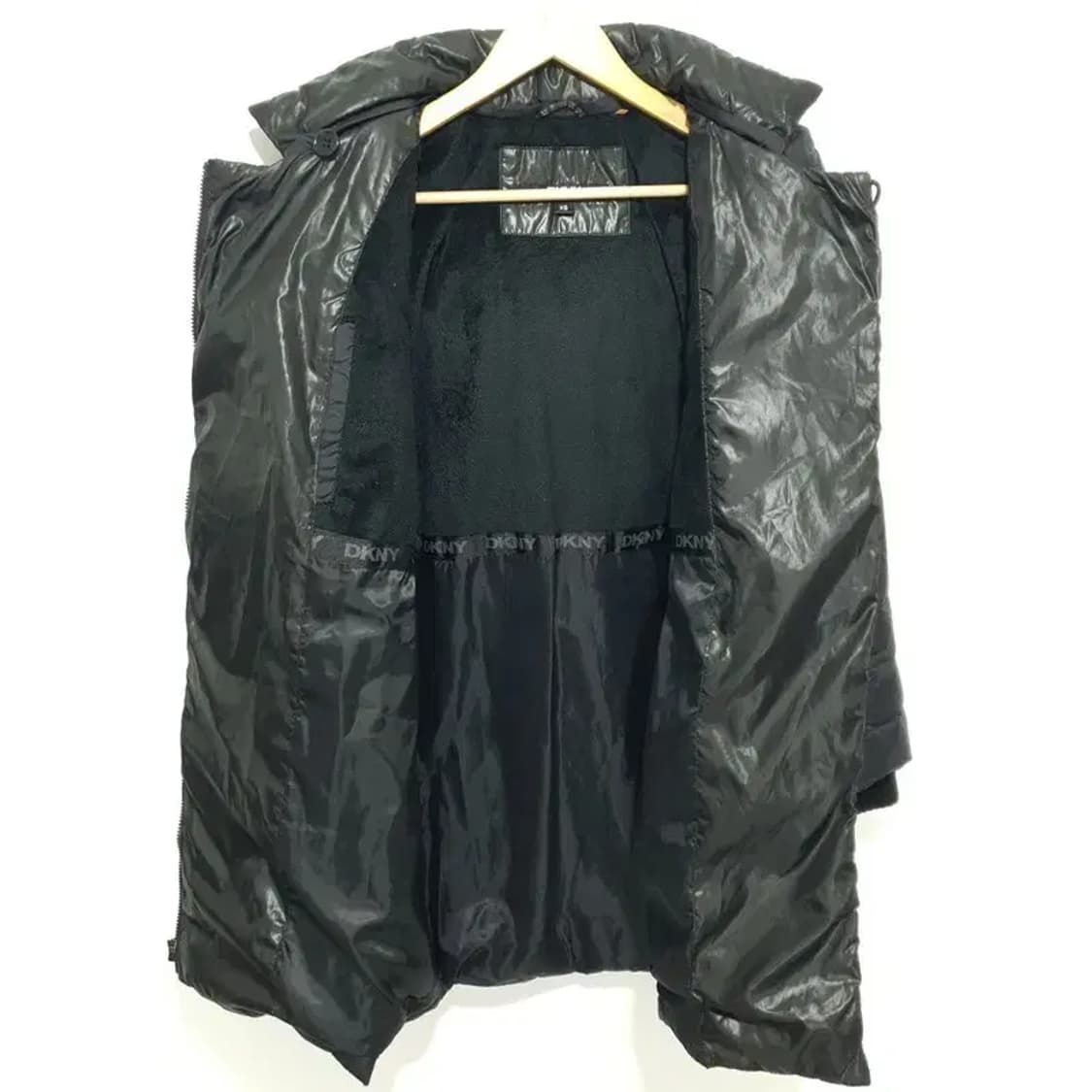 DKNY 여성 구스 다운 롱 패딩 XS_W0301 상품이미지6