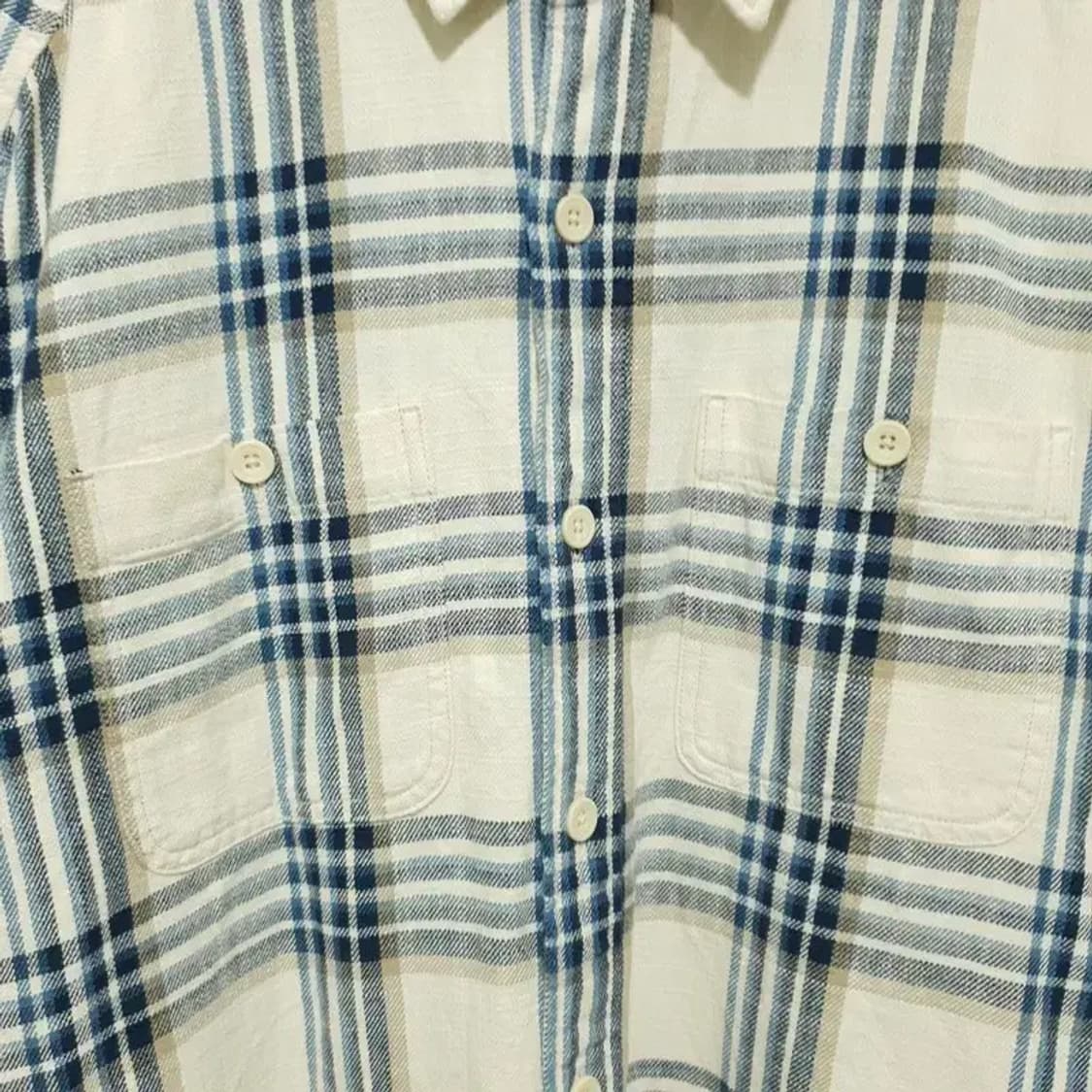 유니클로 체크 셔츠 L_M1227 상품이미지3