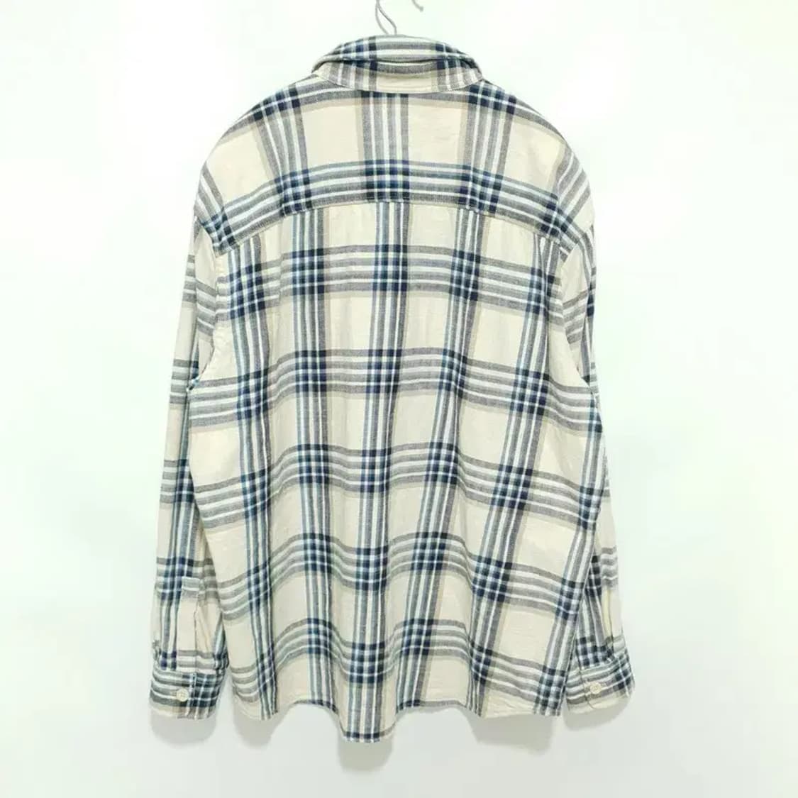 유니클로 체크 셔츠 L_M1227 상품이미지5
