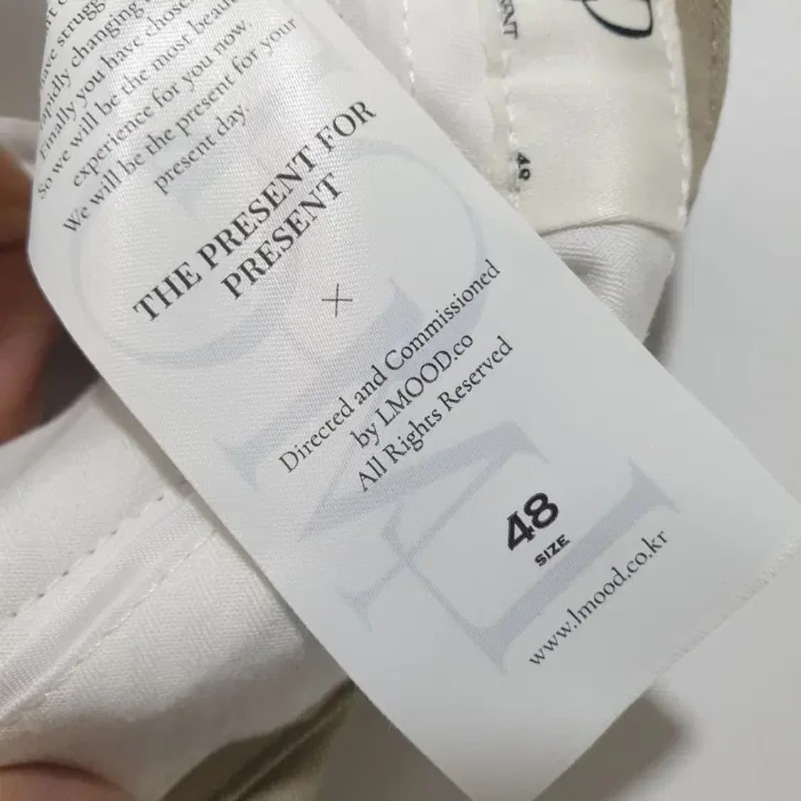 엘무드 웨스트 167 커브드 치노 팬츠 48_M1250 상품이미지8