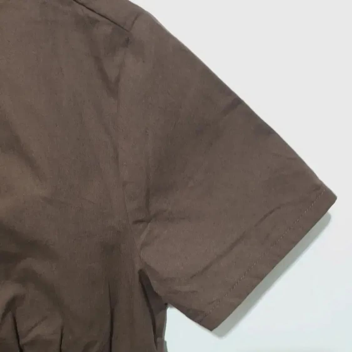 H&M 크롭 반팔 셔츠 EUR 36_S1210 상품이미지4