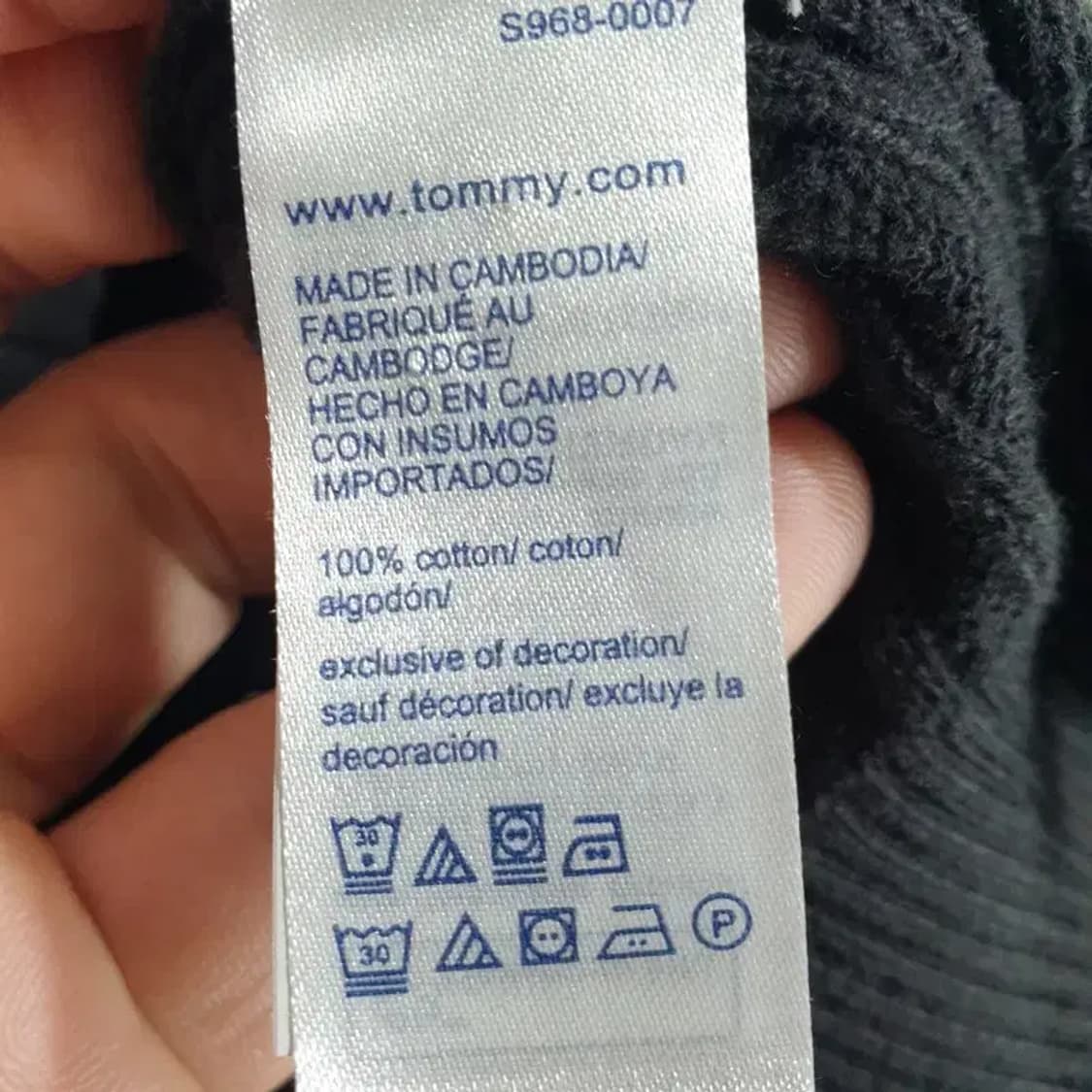 타미힐피거 여성 코튼 케이블 니트 M_S1213 상품이미지7