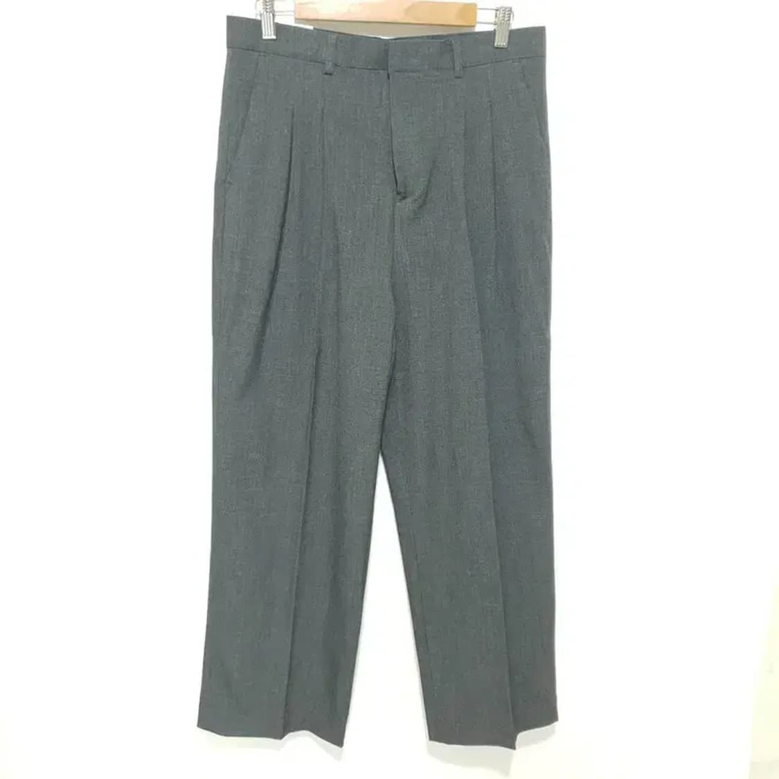 르위 투턱 와이드 슬랙스 L_S1228 상품이미지1