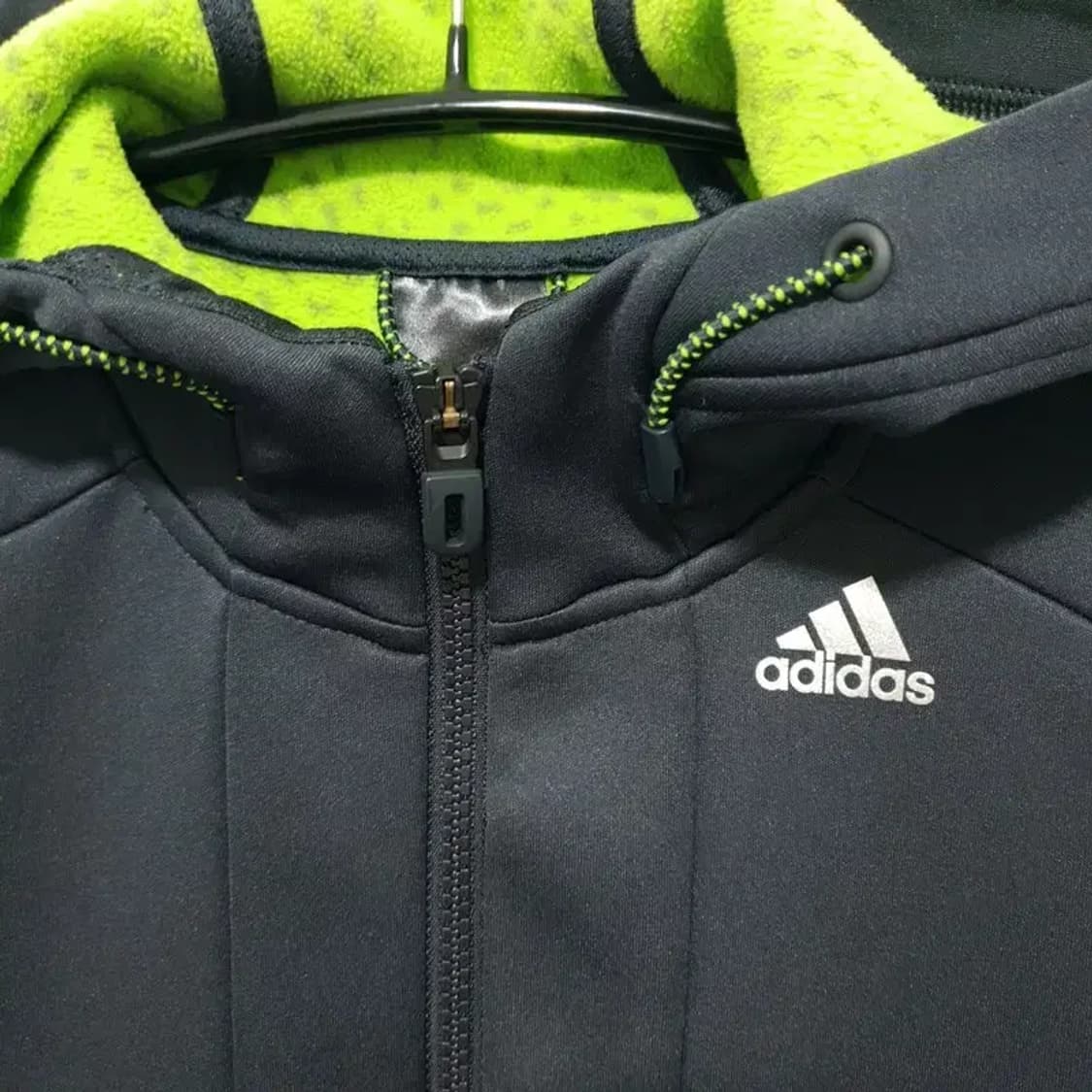 아디다스 기모 후드 집업 100_W0300 상품이미지2