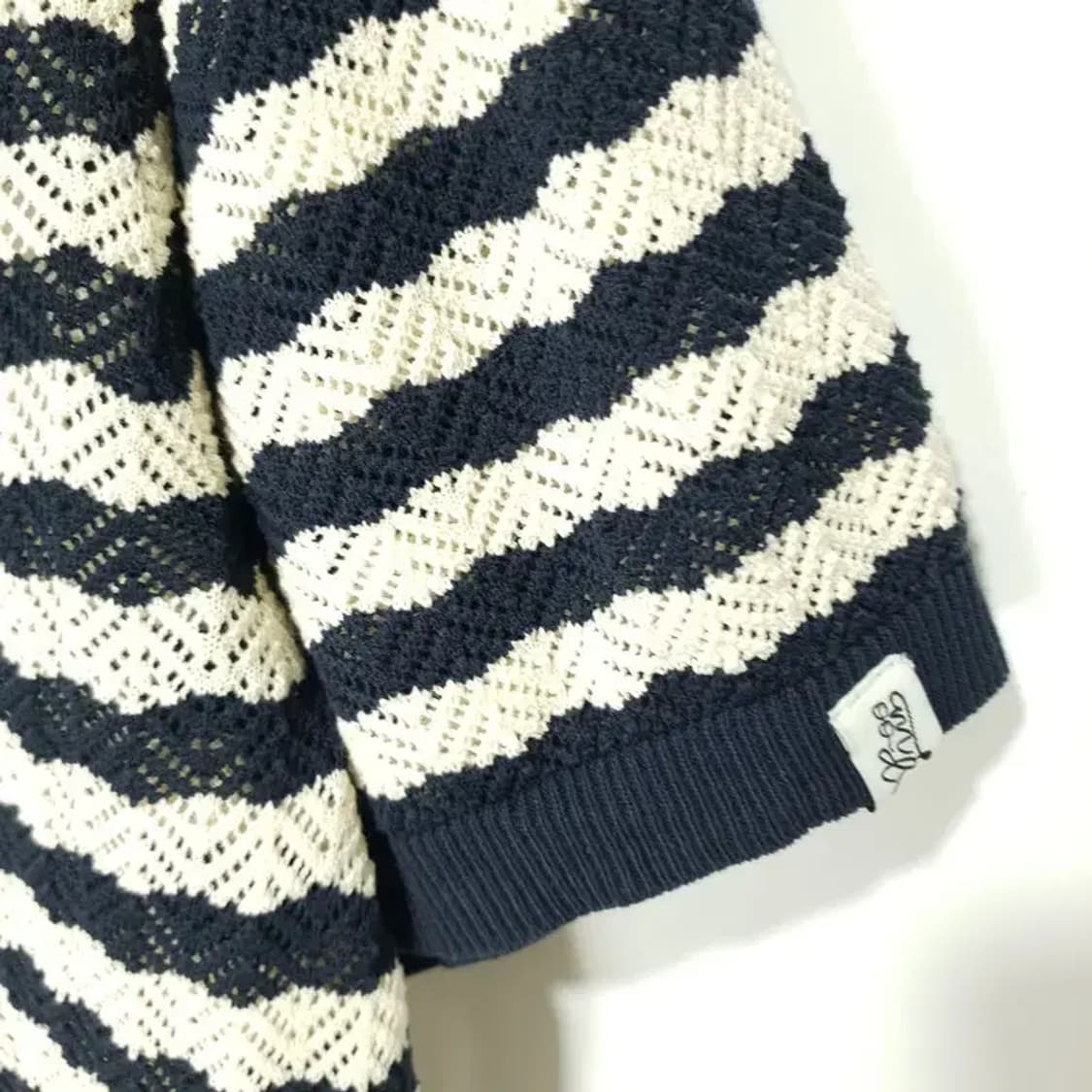 엘무드 실켓코튼 헨리넥 하프 니트 48_S1231 상품이미지3