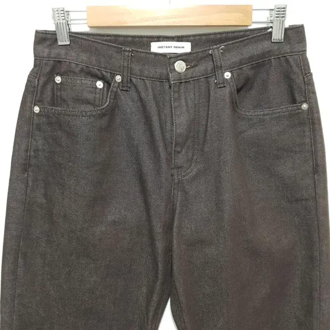 인스턴트데님 와이드 데님 팬츠 브라운 30_M1263 상품이미지2