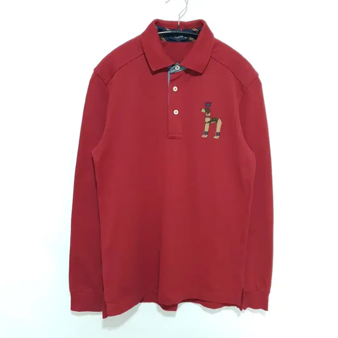 헤지스 엘보우 패치 긴팔 카라티 95_M1264 상품이미지1