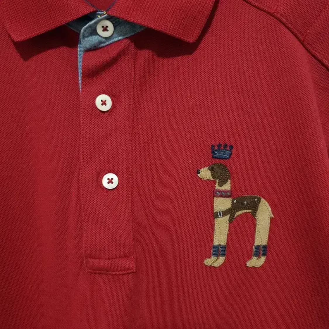 헤지스 엘보우 패치 긴팔 카라티 95_M1264 상품이미지2