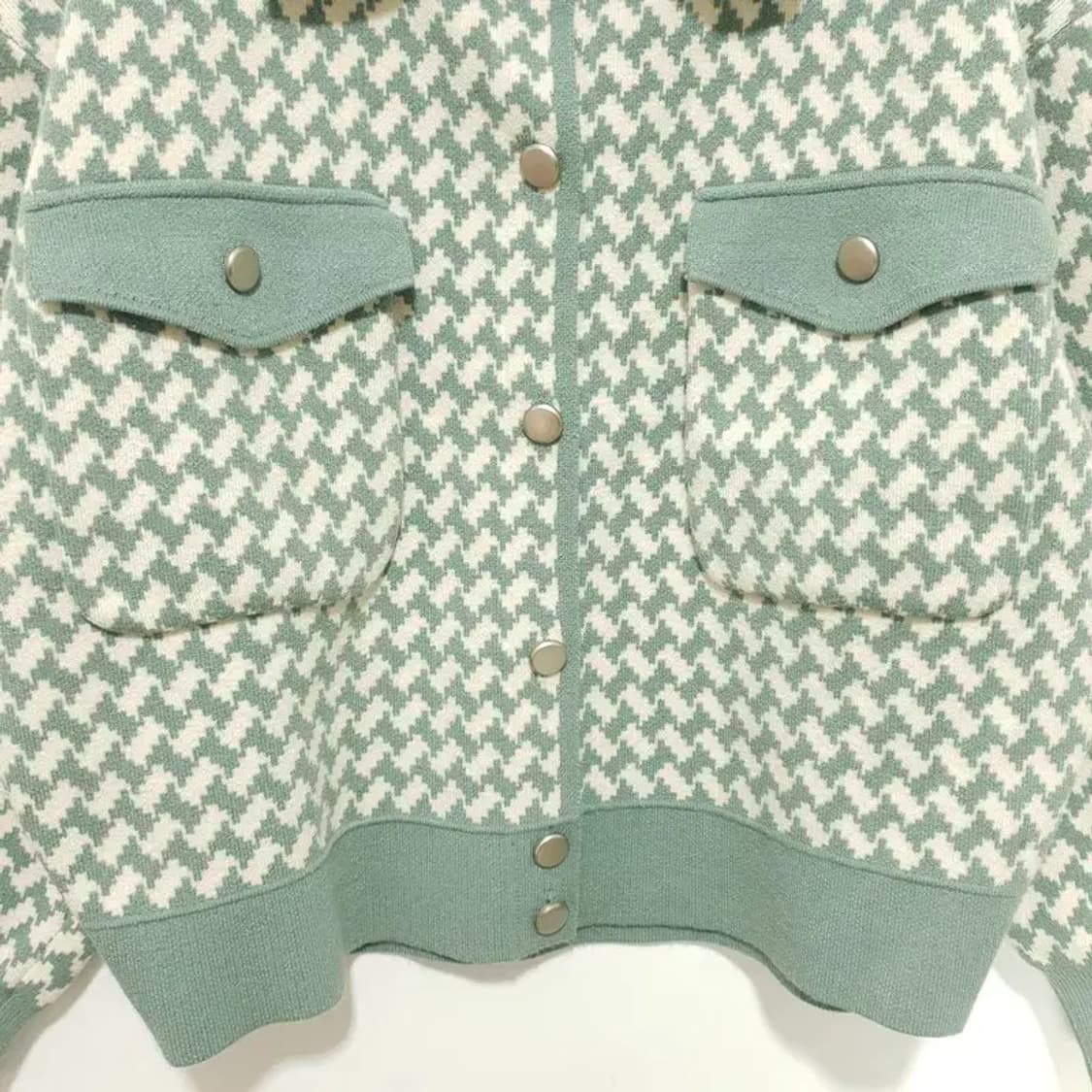 DESTIJL 패턴 카라 니트 자켓 F_M1266 상품이미지3