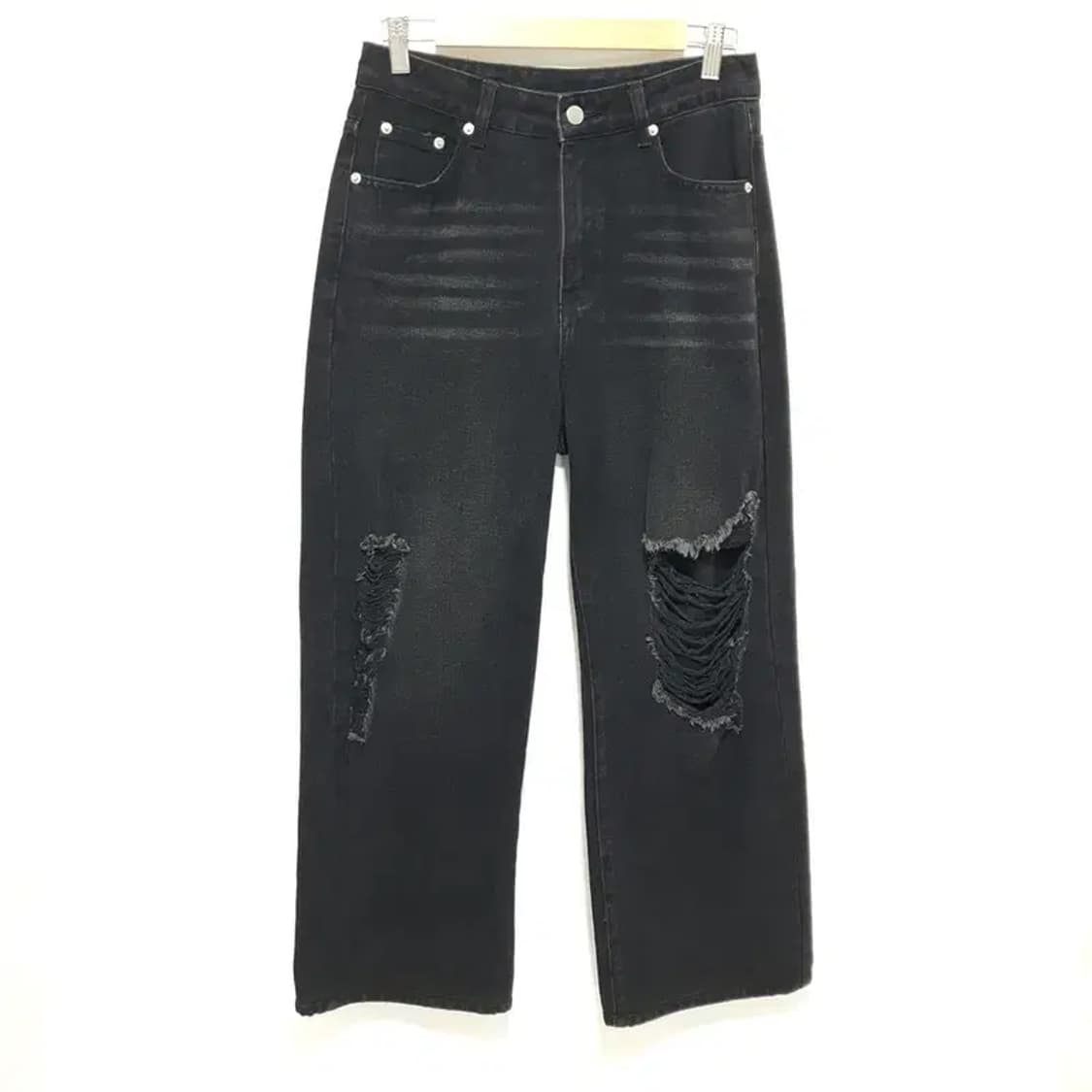 샵사이다 흑청 데님 팬츠 M_M1272 상품이미지1