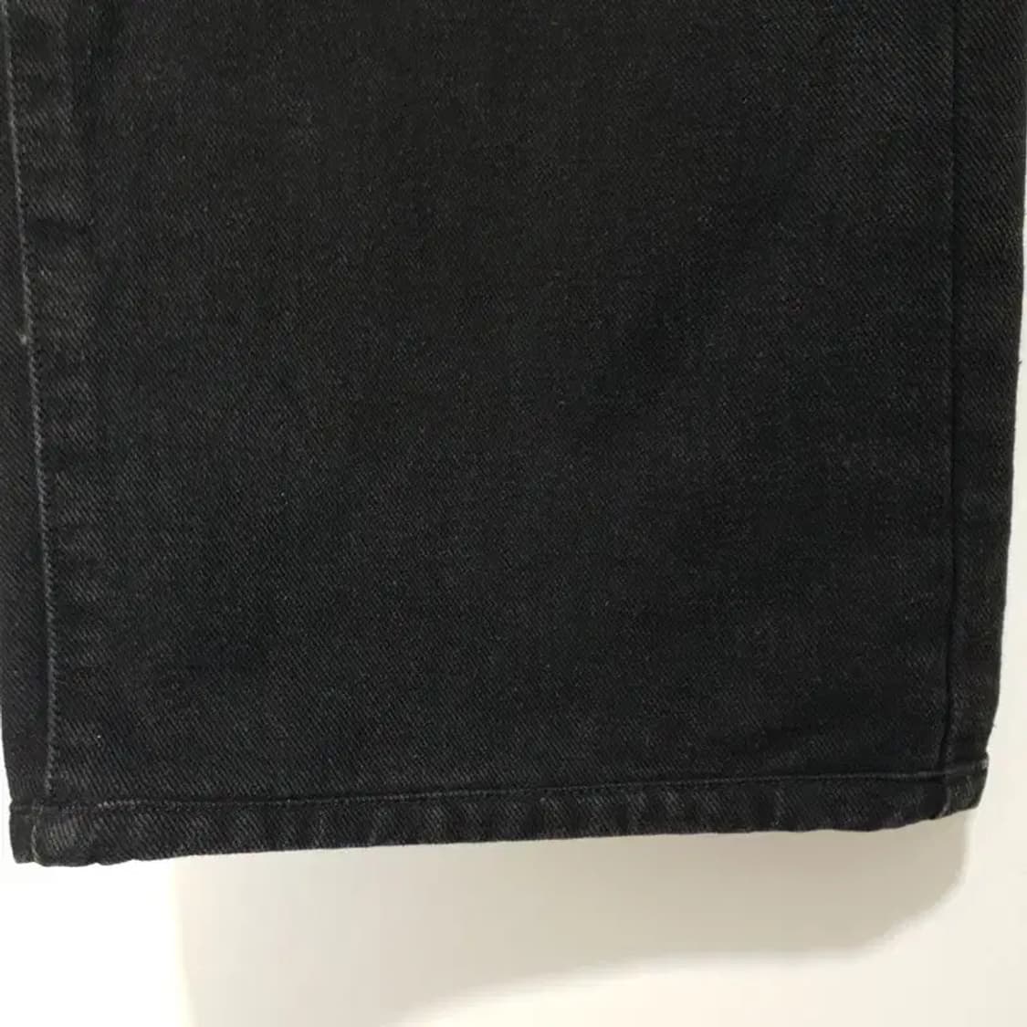 샵사이다 흑청 데님 팬츠 M_M1272 상품이미지4
