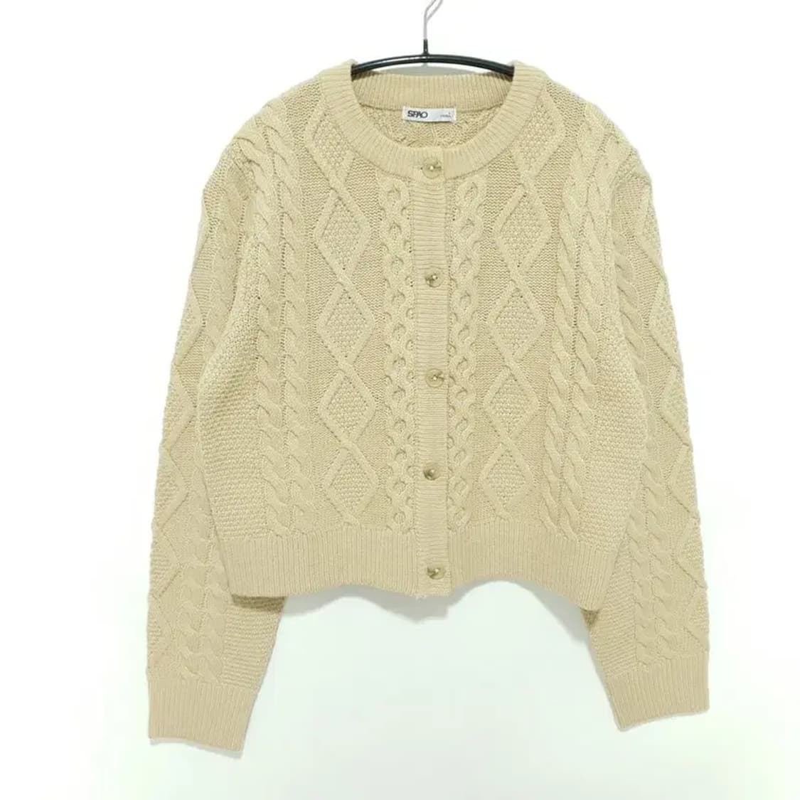 스파오 여성 케이블 니트 가디건 L_M1267 상품이미지1