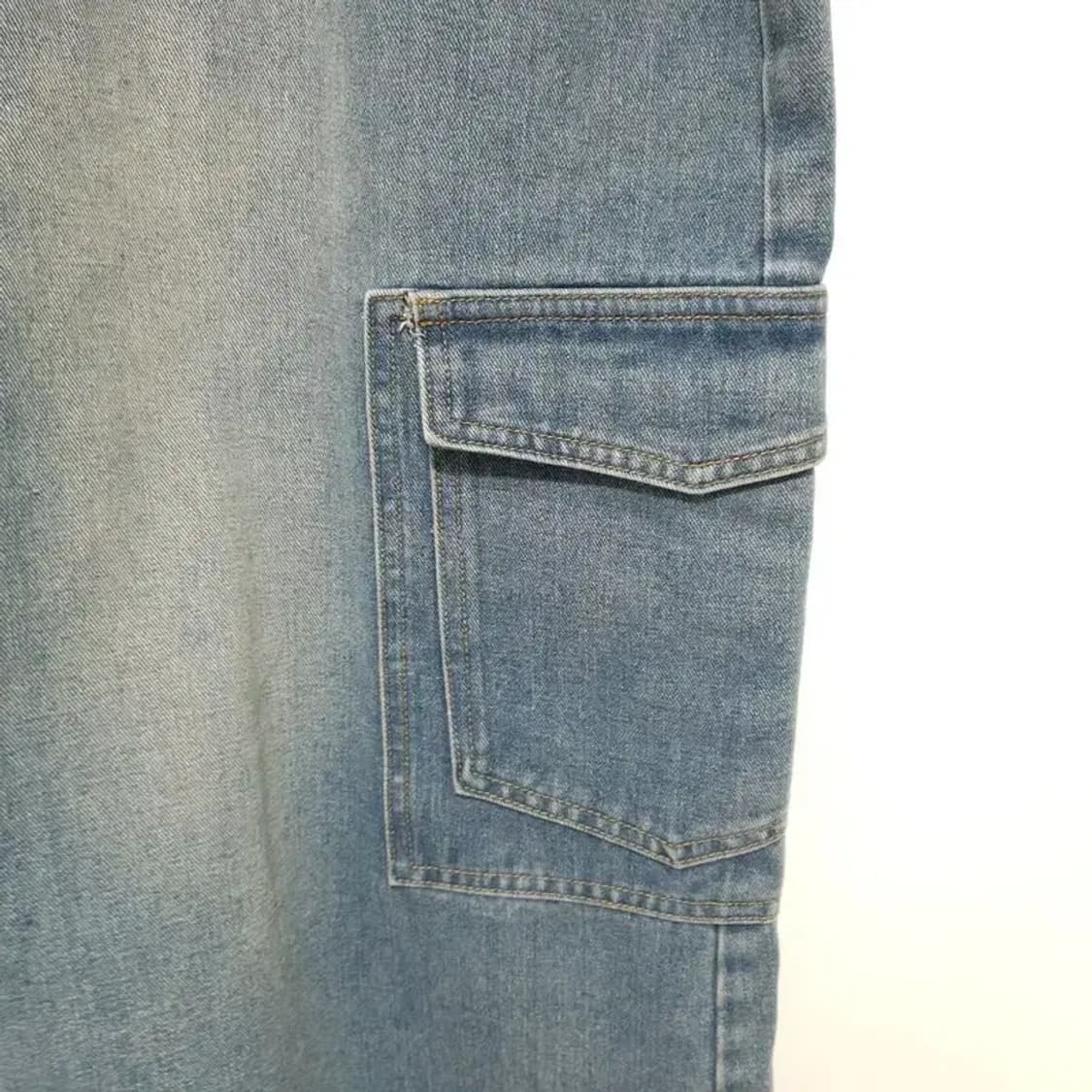 샵사이다 카고 데님 스커트 2XL_M1270 상품이미지3