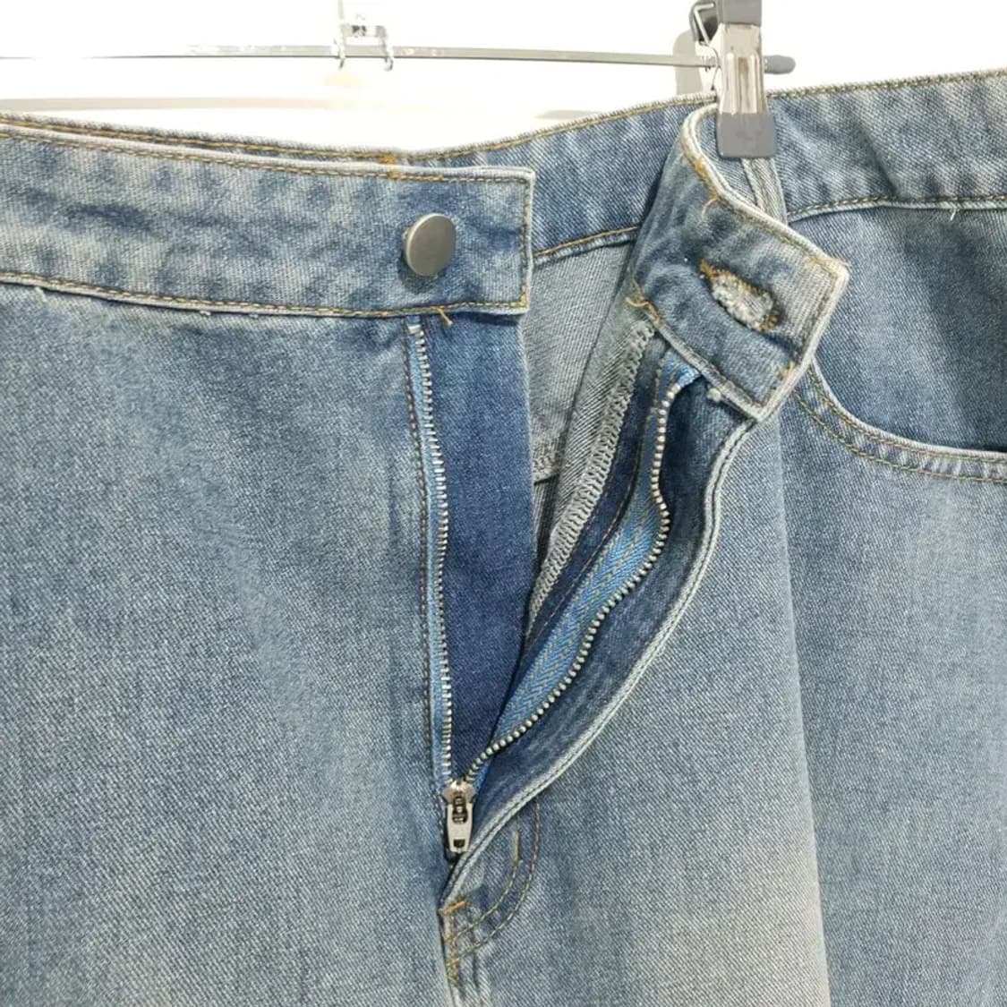 샵사이다 카고 데님 스커트 2XL_M1270 상품이미지6