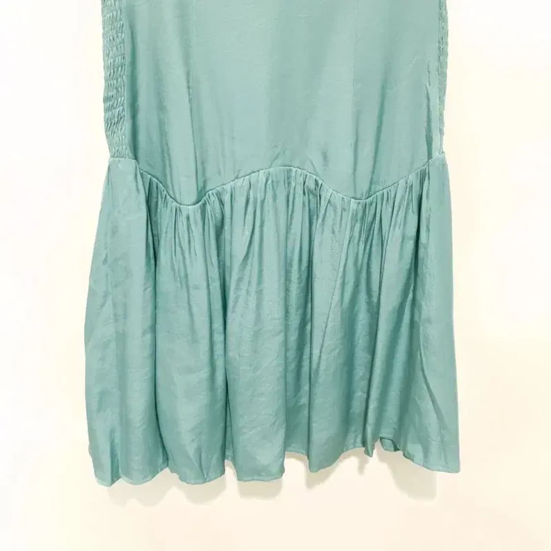 브이넥 끈나시 드레스 F_S1245 상품이미지3